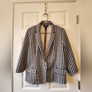 Houndstooth Jacket size Large
